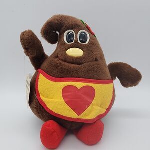 Vintage 1984 Nestle Morsel Family Mom Plush 8" Chocolate Chip Semi Sweetie Toy